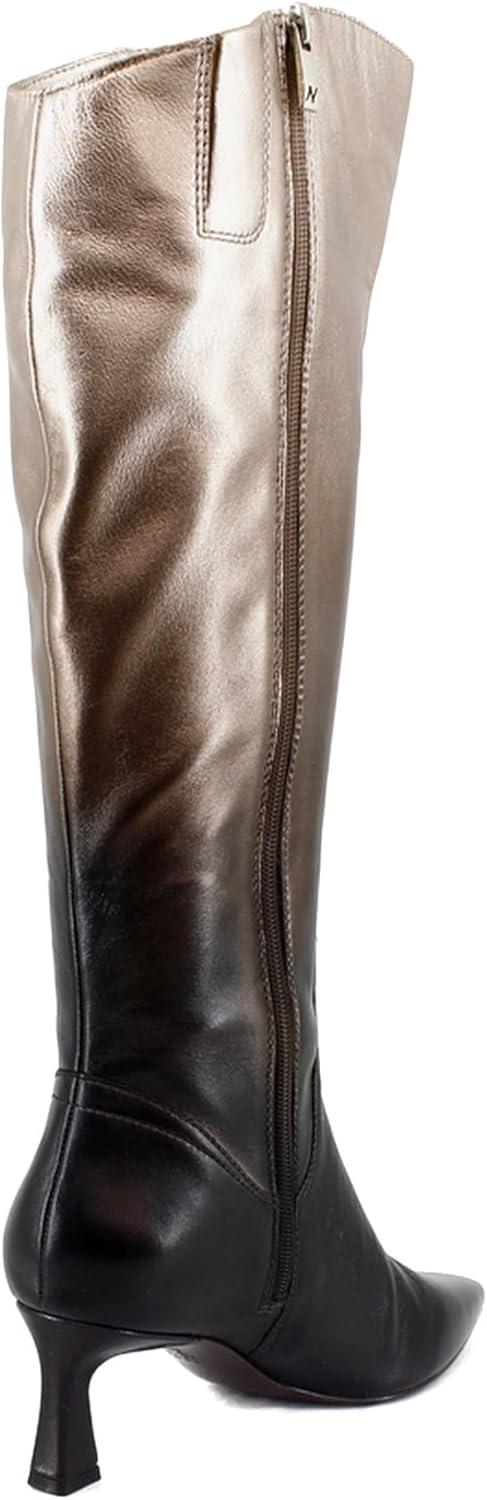 image:imageNaturalizer womens Deesha Pointed Toe Tall BootUnity Metallic Leather