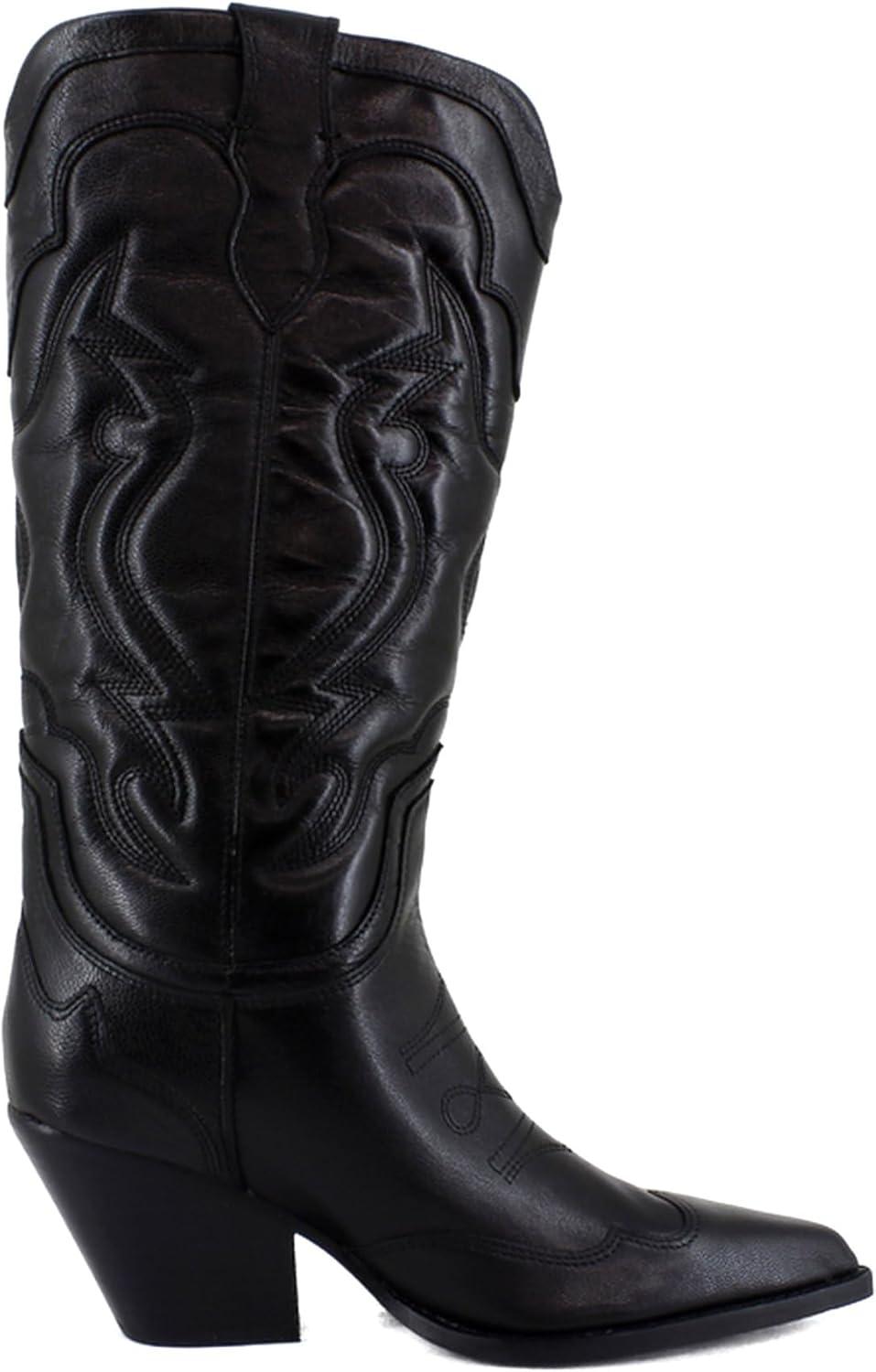 image:imageSam Edelman Womens James Western BootBlack Leather