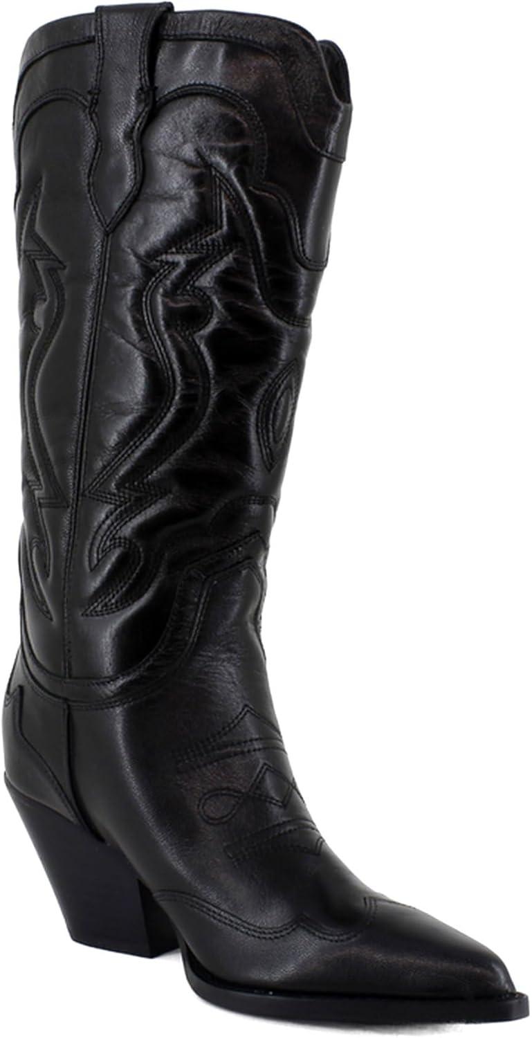 image:imageSam Edelman Womens James Western BootBlack Leather