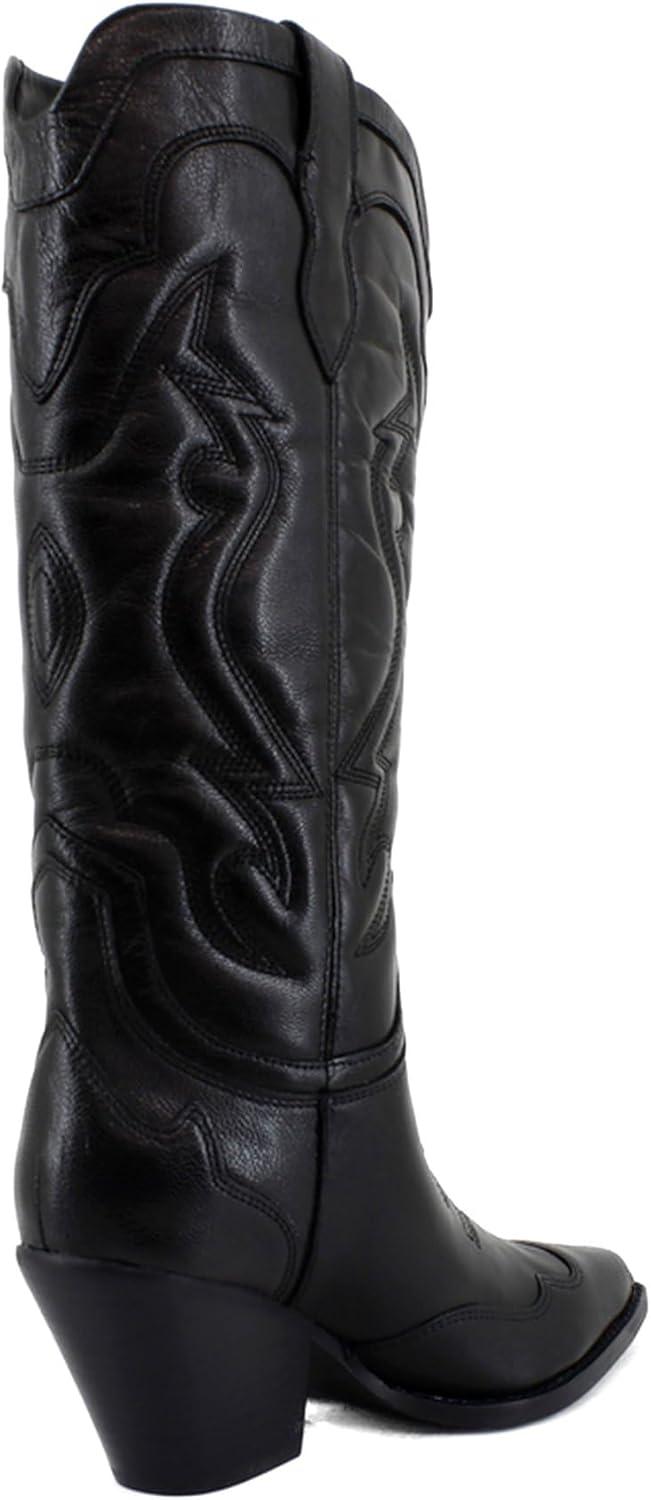 image:imageSam Edelman Womens James Western BootBlack Leather
