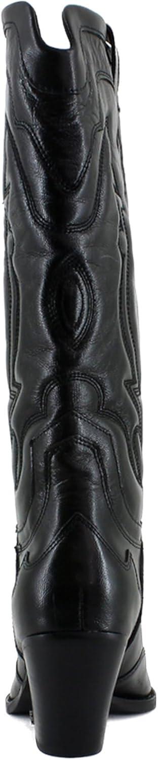 image:imageSam Edelman Womens James Western BootBlack Leather Wide Calf
