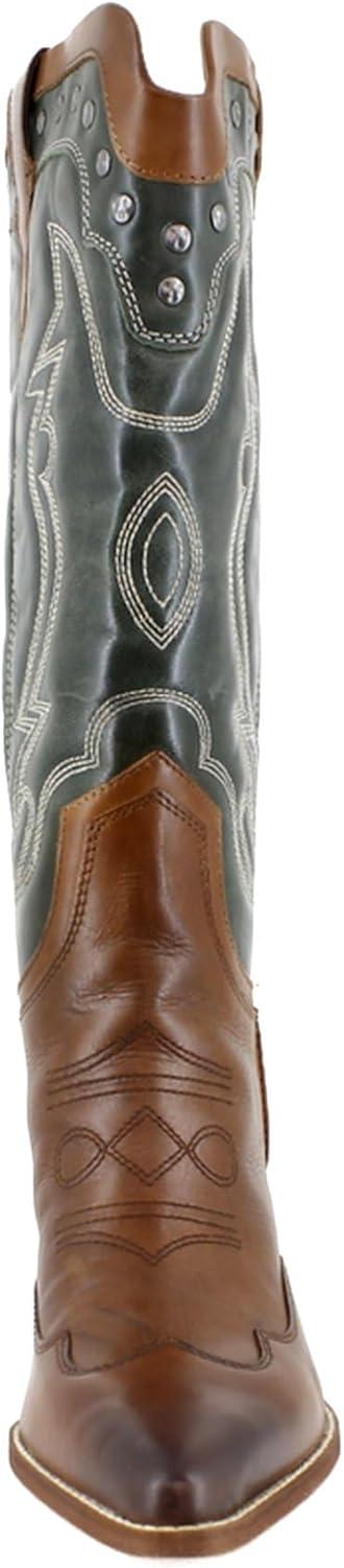 image:imageSam Edelman Womens James Western BootGreenCopper Leather