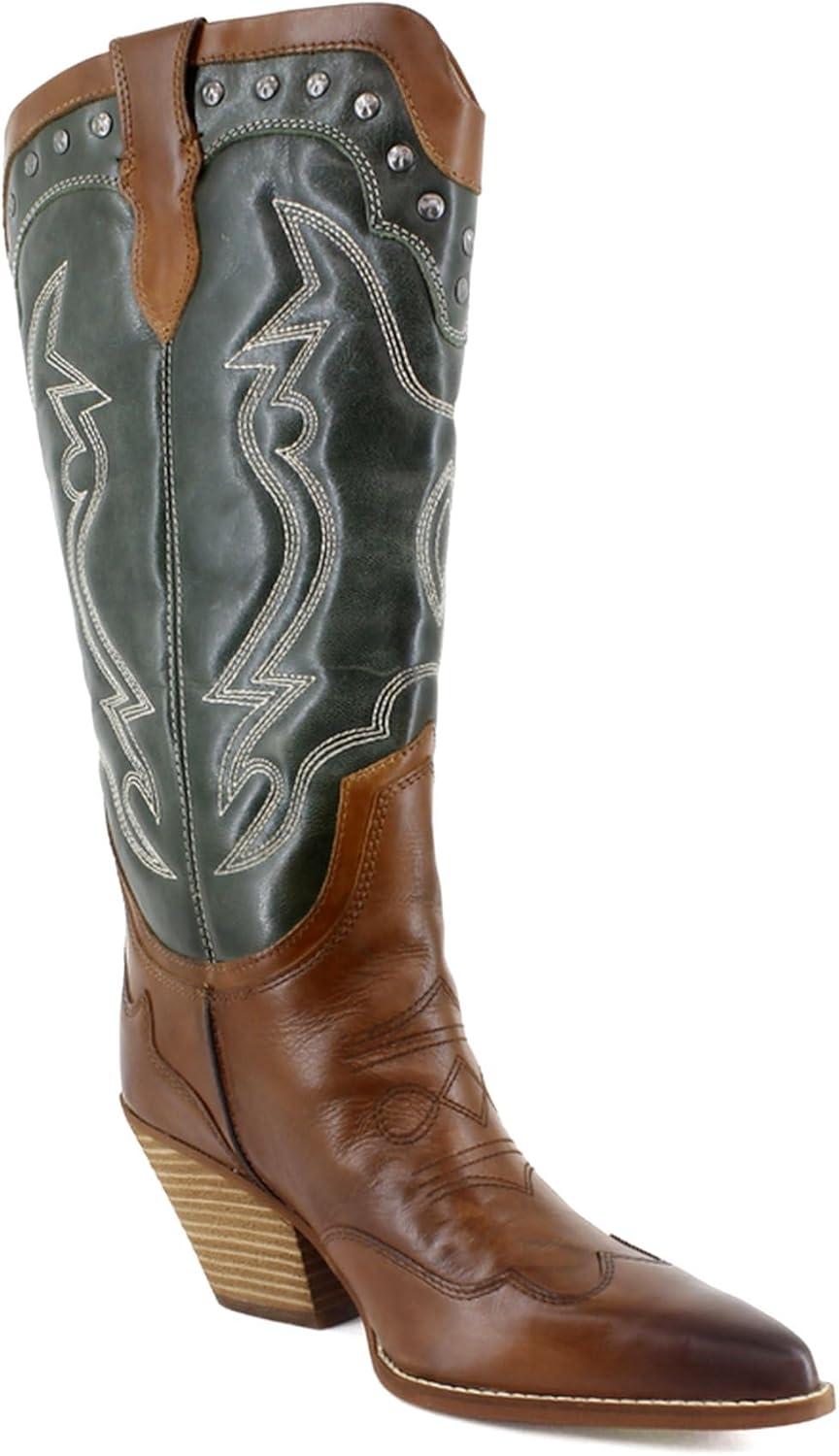 image:imageSam Edelman Womens James Western BootGreenCopper Leather