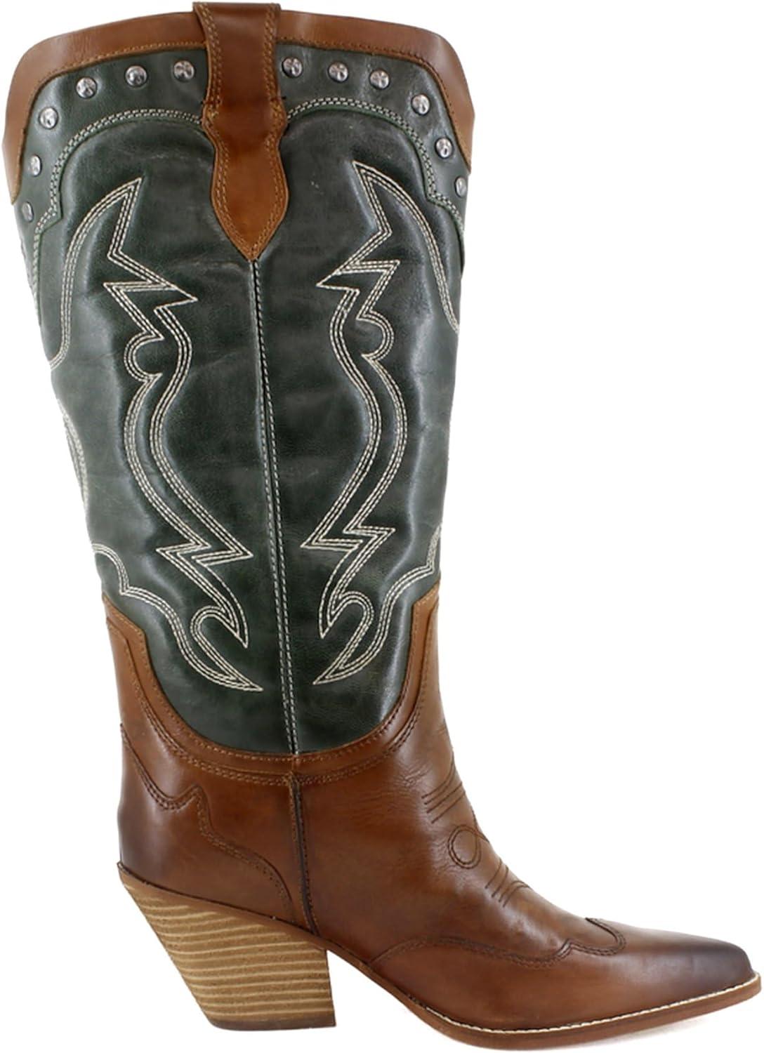 image:imageSam Edelman Womens James Western BootGreenCopper Leather