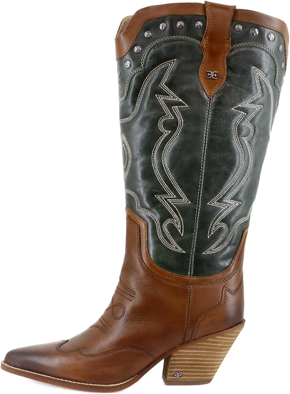 image:imageSam Edelman Womens James Western BootGreenCopper Leather