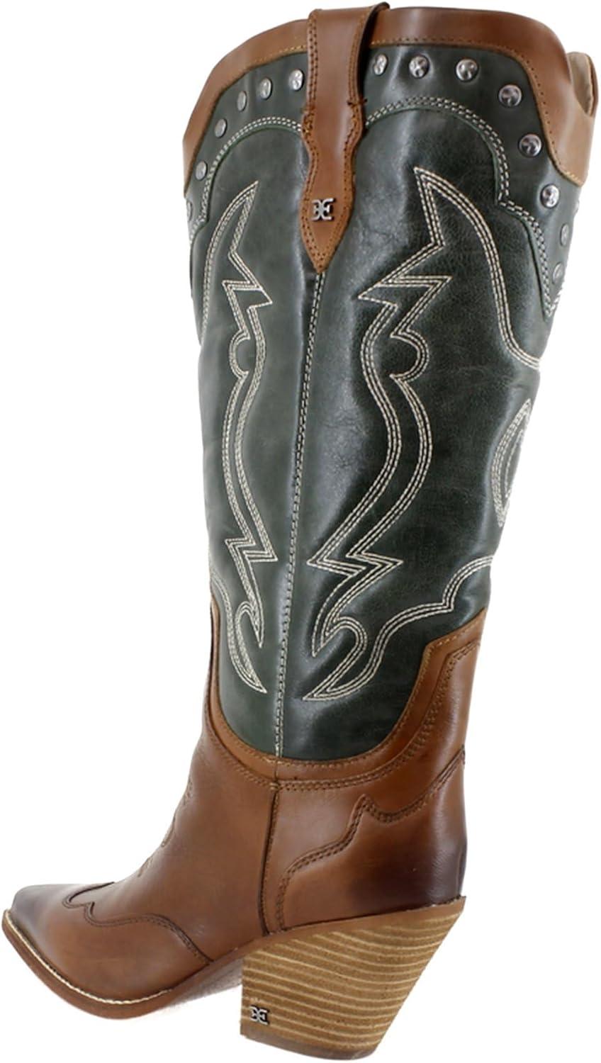 image:imageSam Edelman Womens James Western BootGreenCopper Leather