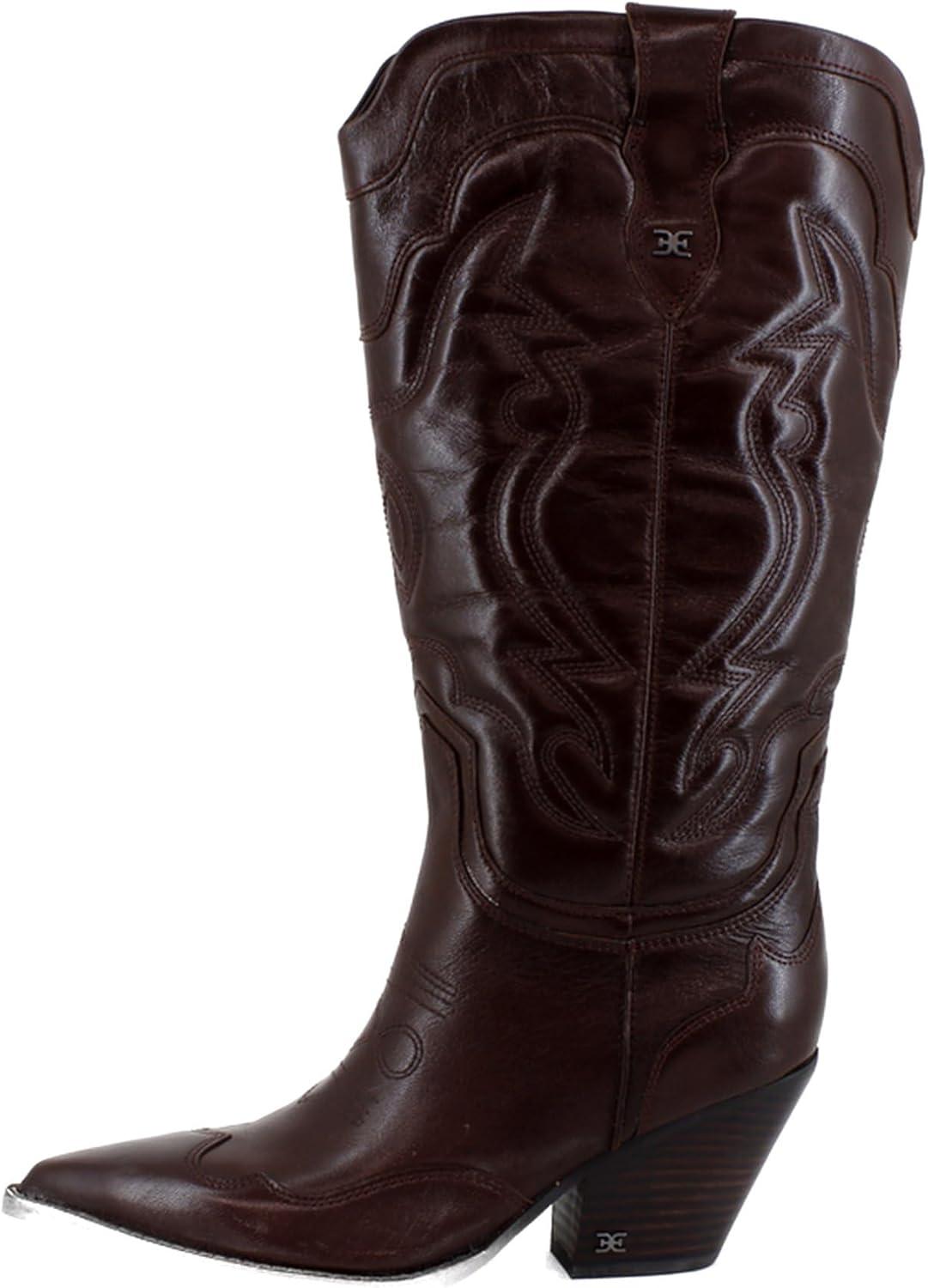 image:imageSam Edelman Womens James Western BootSpiced Pecan Wide Calf