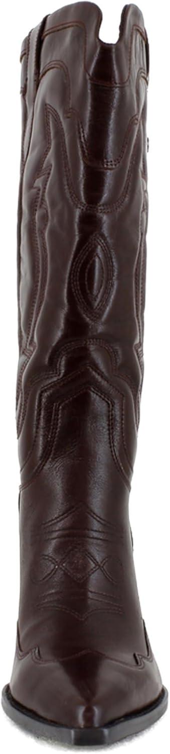 image:imageSam Edelman Womens James Western BootSpiced Pecan Wide Calf