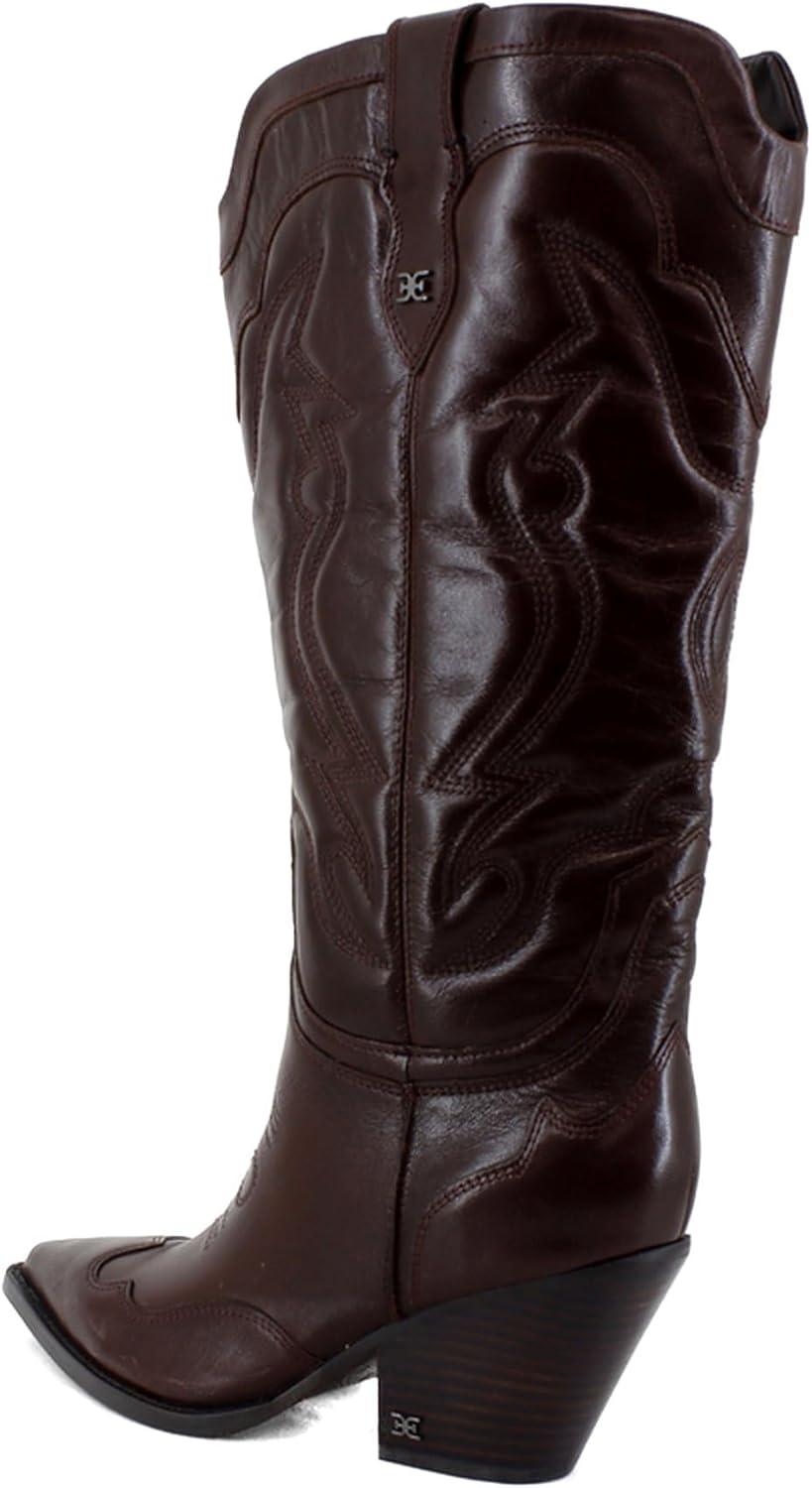 image:imageSam Edelman Womens James Western BootSpiced Pecan Wide Calf