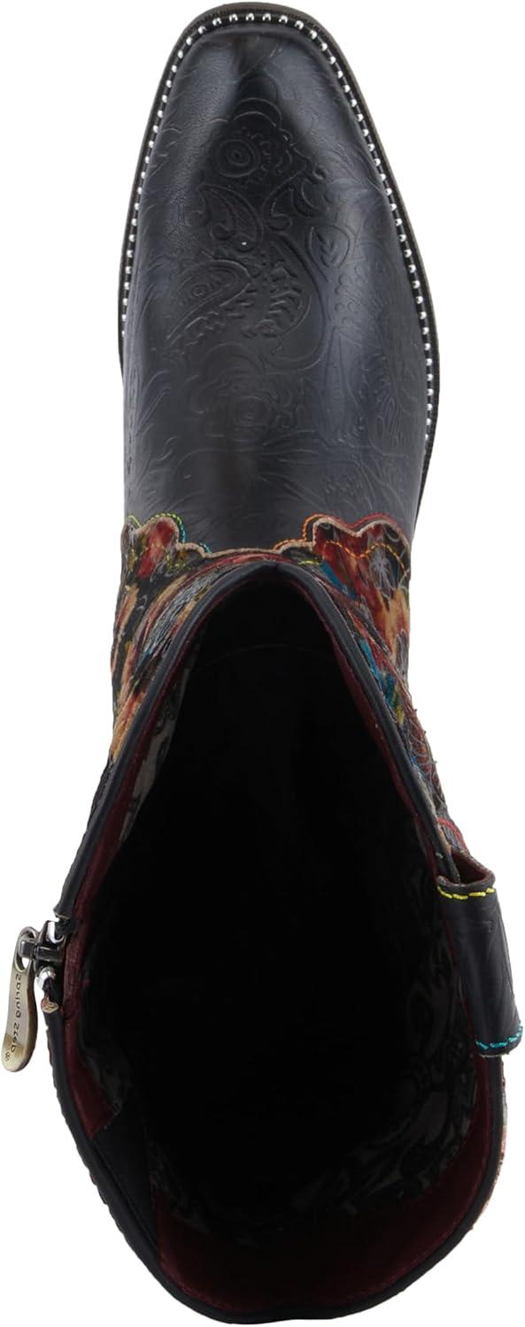 image:imageSpring Step LArtiste Womens Rodeo Queenviv Knee High BootBlack Multi