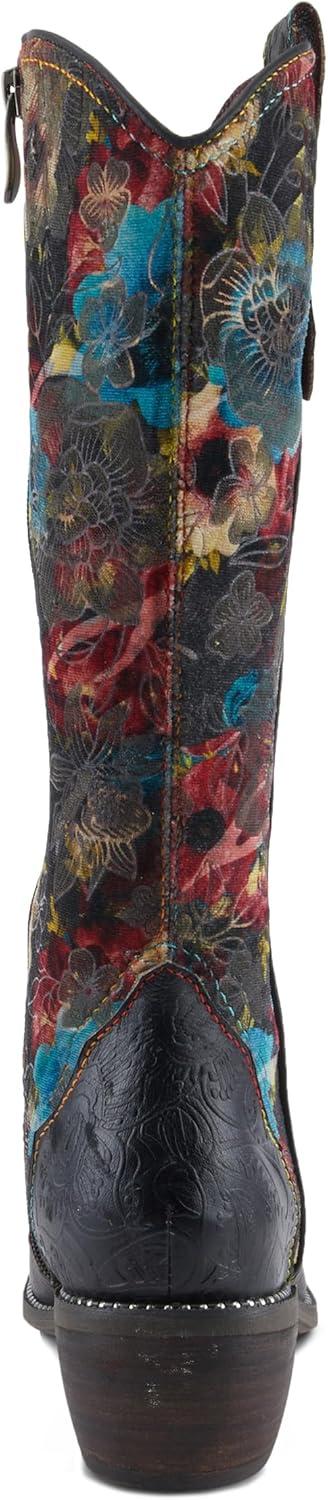 image:imageSpring Step LArtiste Womens Rodeo Queenviv Knee High BootBlack Multi