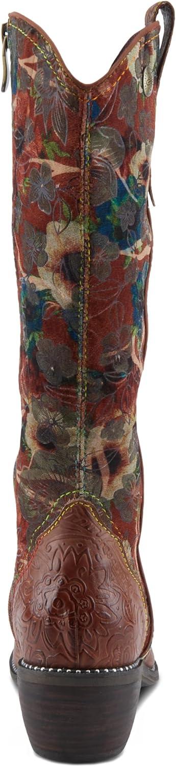 image:imageSpring Step LArtiste Womens Rodeo Queenviv Knee High BootBrown Multi