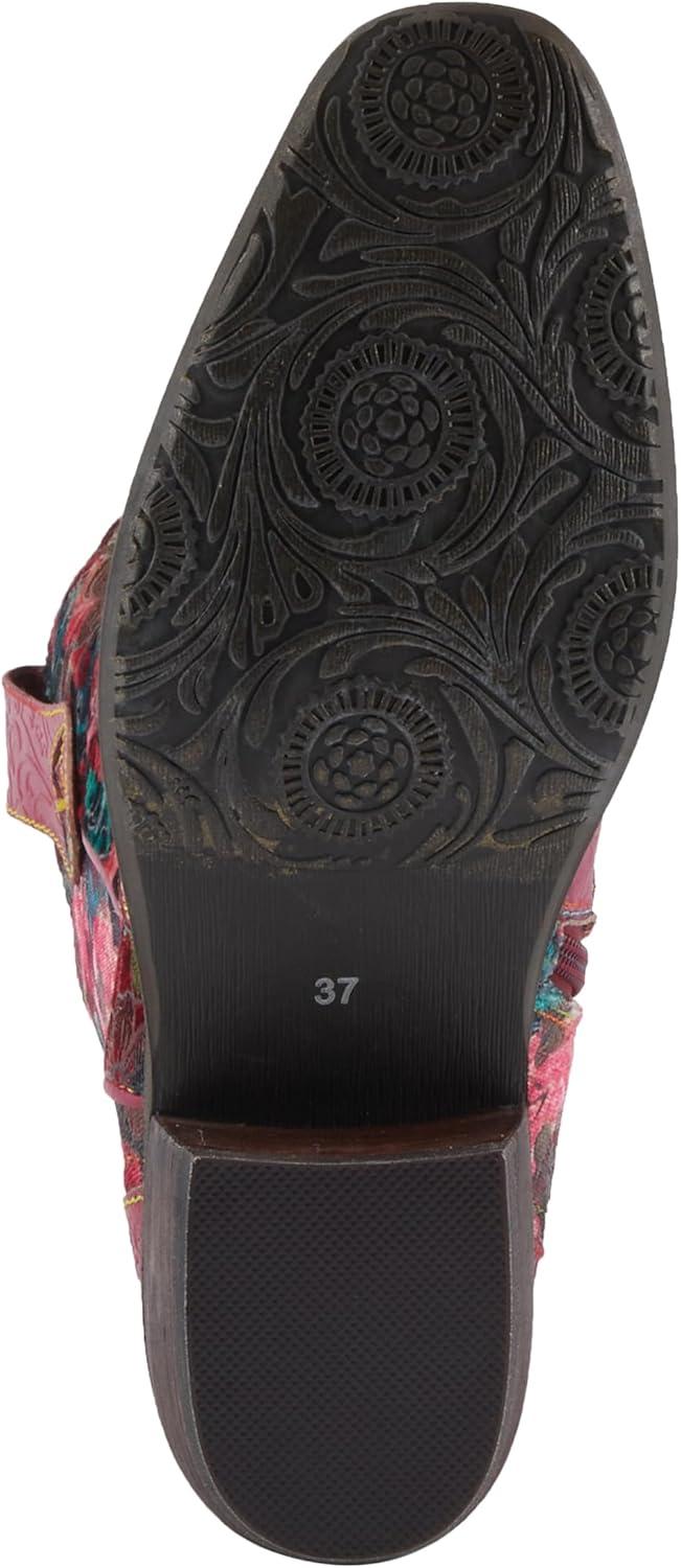 image:imageSpring Step LArtiste Womens Rodeo Queenviv Knee High BootRed Multi