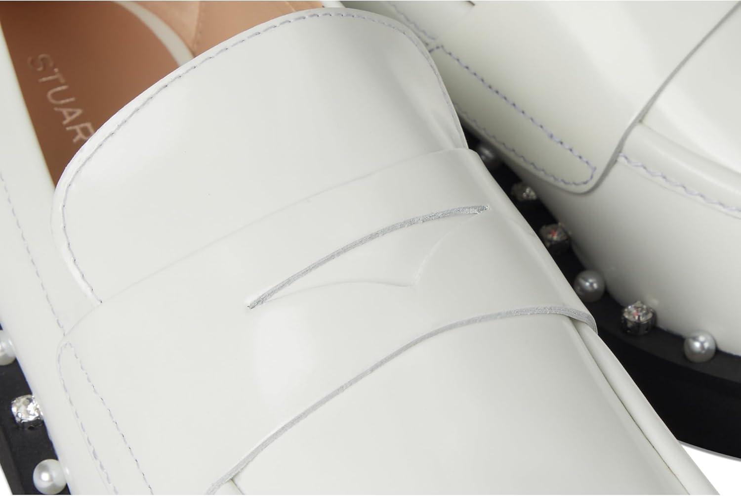 image:imageStuart Weitzman Womens Reverie LoafersWhite