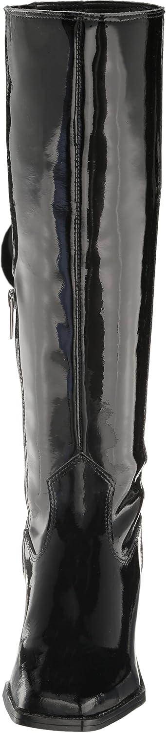 image:imageVince Camuto Womens Sangeti Stacked Heel Knee High Boot FashionBlack Patent