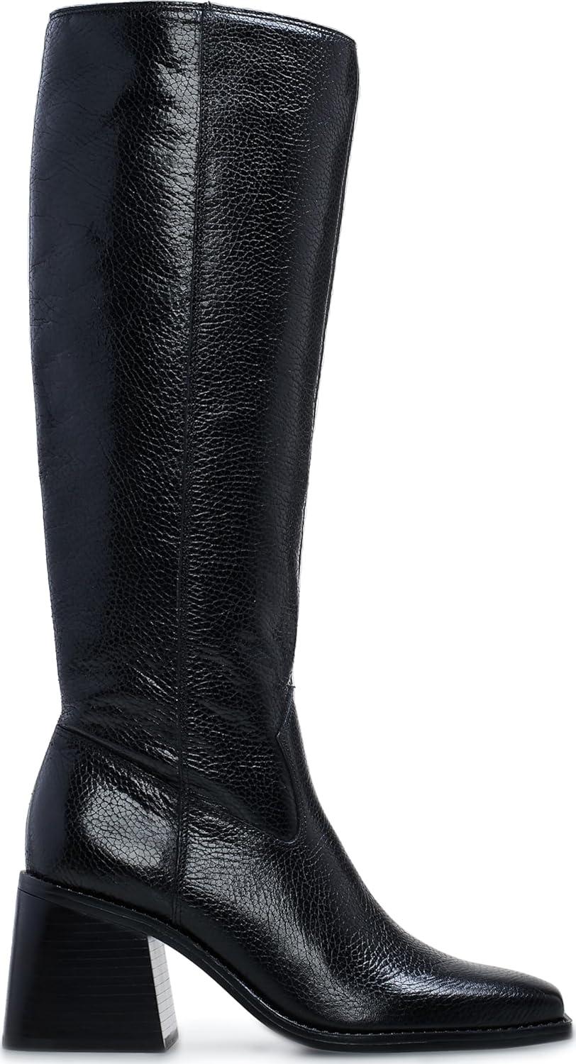image:imageVince Camuto Womens Sangeti Stacked Heel Knee High Boot FashionBlk Bntblt