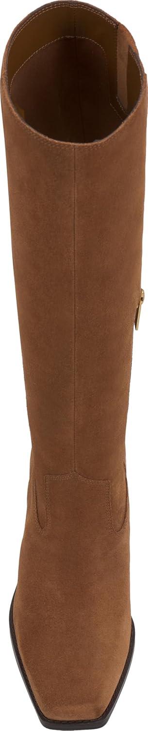 image:imageVince Camuto Womens Sangeti Stacked Heel Knee High Boot FashionBurnt Sugar Suede