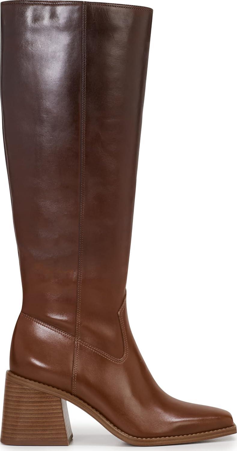 image:imageVince Camuto Womens Sangeti Stacked Heel Knee High Boot FashionChocolate Fade