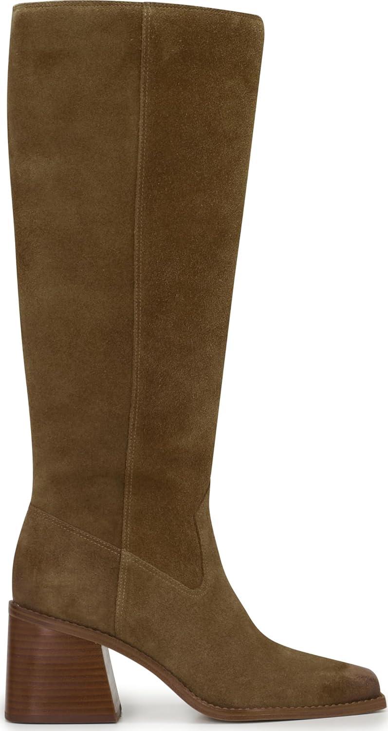 image:imageVince Camuto Womens Sangeti Stacked Heel Knee High Boot FashionReishi