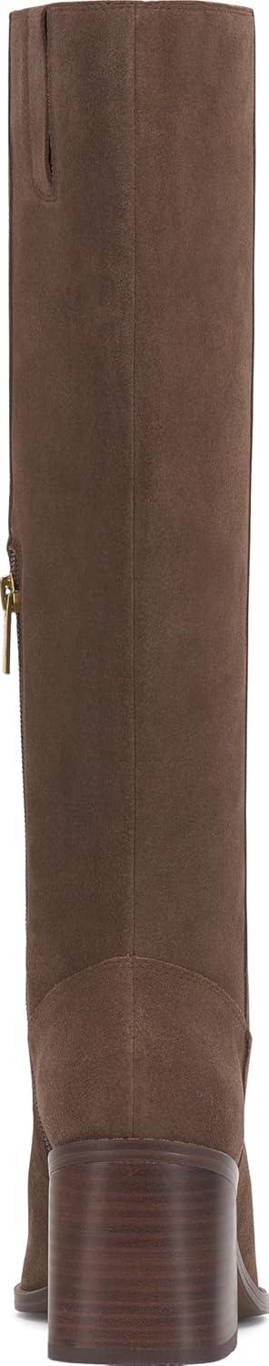 image:imageVince Camuto Womens Sangeti Stacked Heel Knee High Boot FashionToasted Taupe Suede
