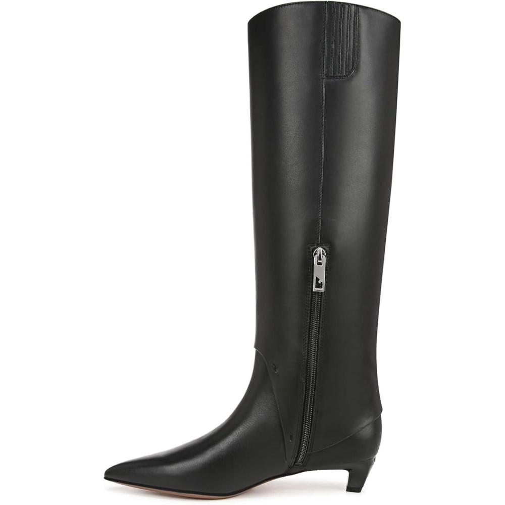 image:imageFranco Sarto Womens Andria High Shaft Boots KneeBlack Leather