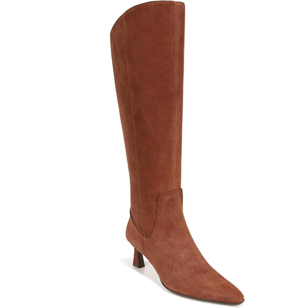 image:imageNaturalizer womens Deesha Pointed Toe Tall BootCocoa Brown Suede Wide Calf