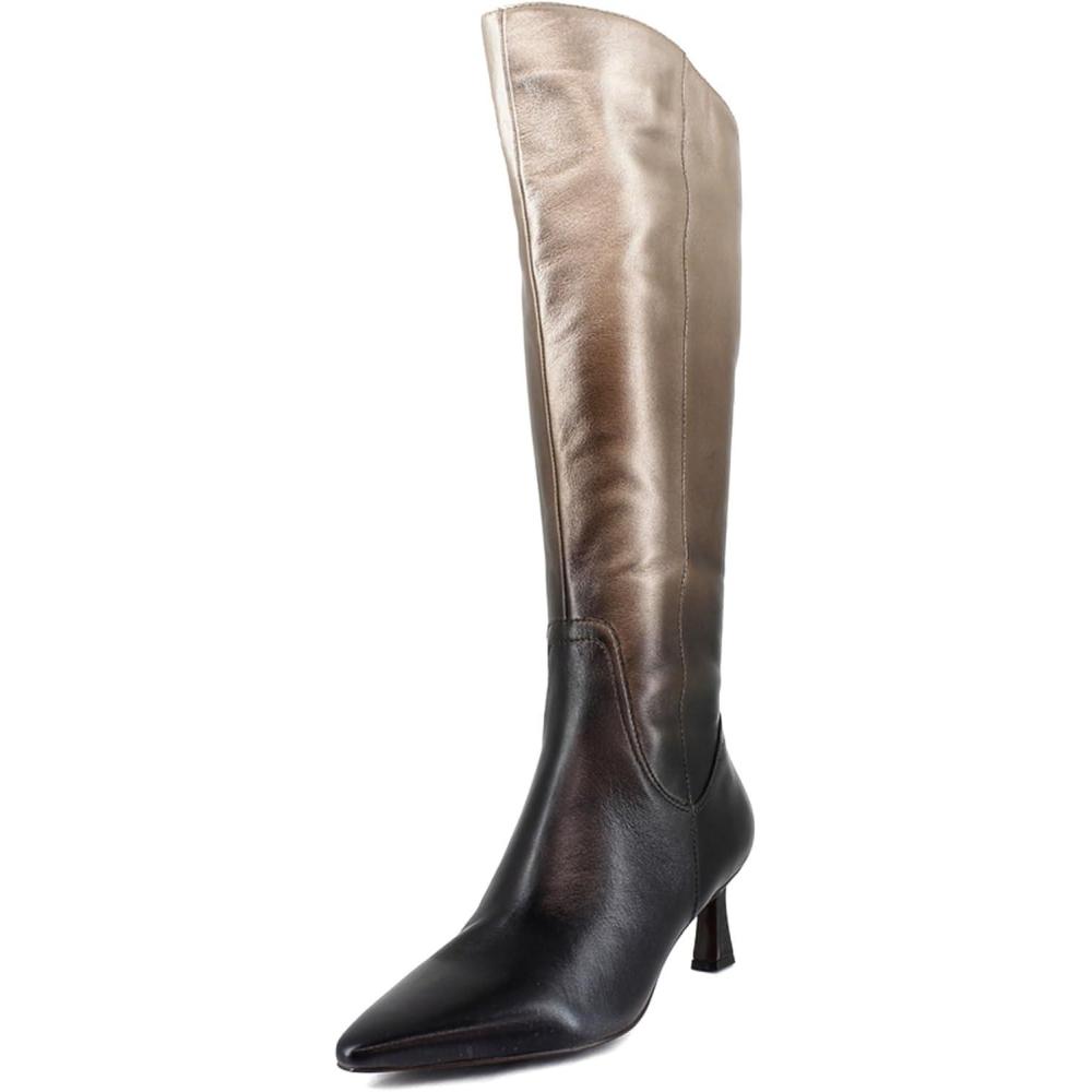 image:imageNaturalizer womens Deesha Pointed Toe Tall BootUnity Metallic Leather