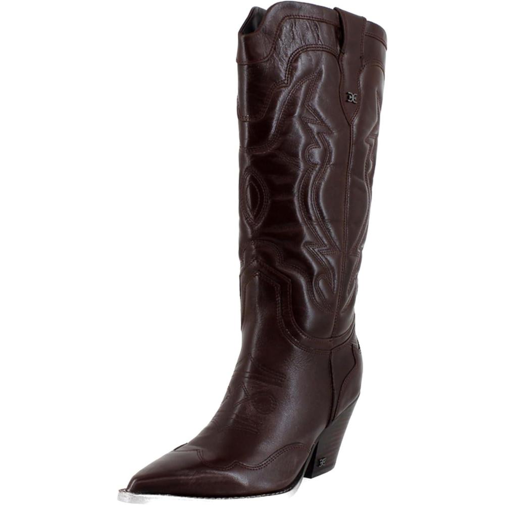 image:imageSam Edelman Womens James Western BootSpiced Pecan Wide Calf