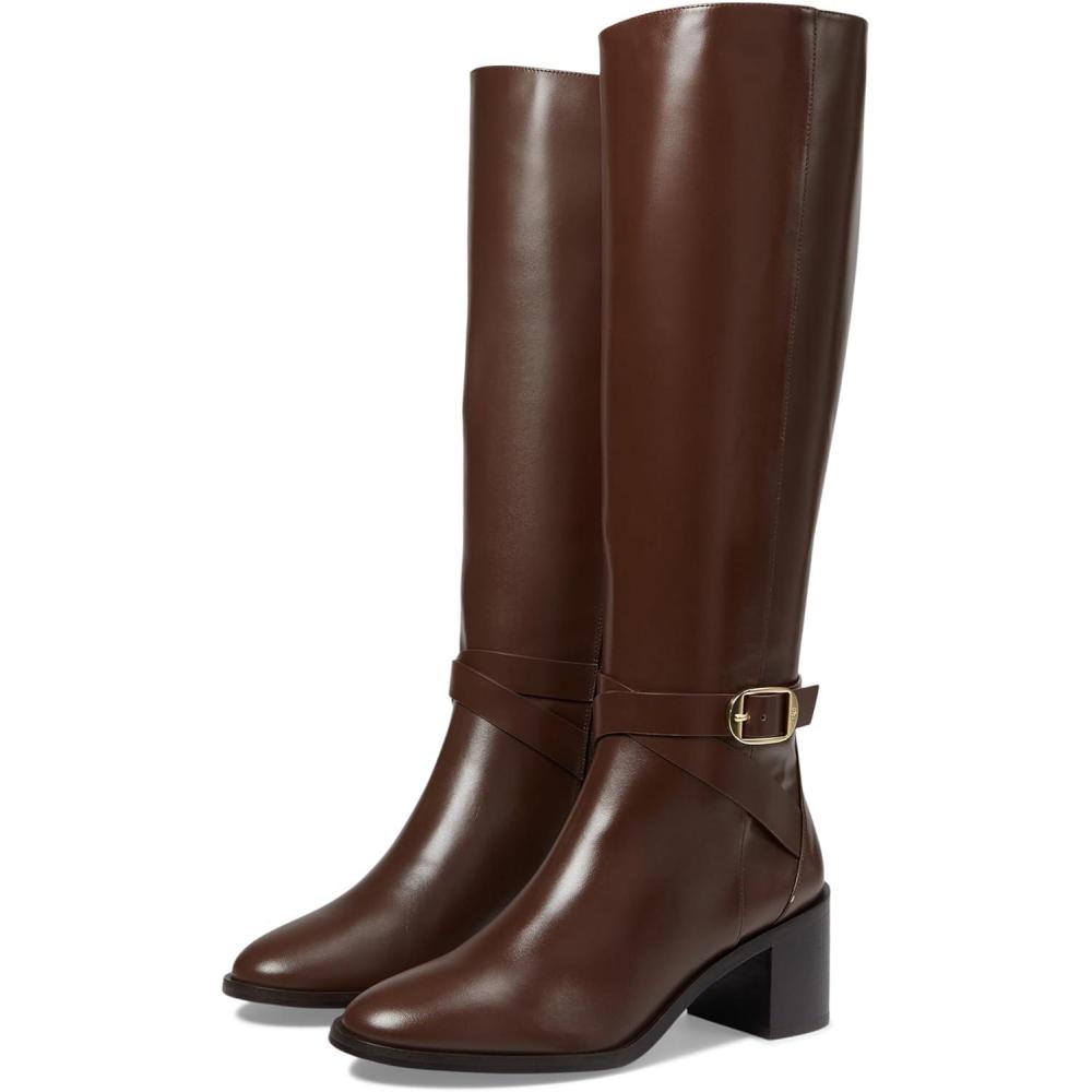 image:imageStuart Weitzman Womens Esme Belted Zip BootDeep Coffee