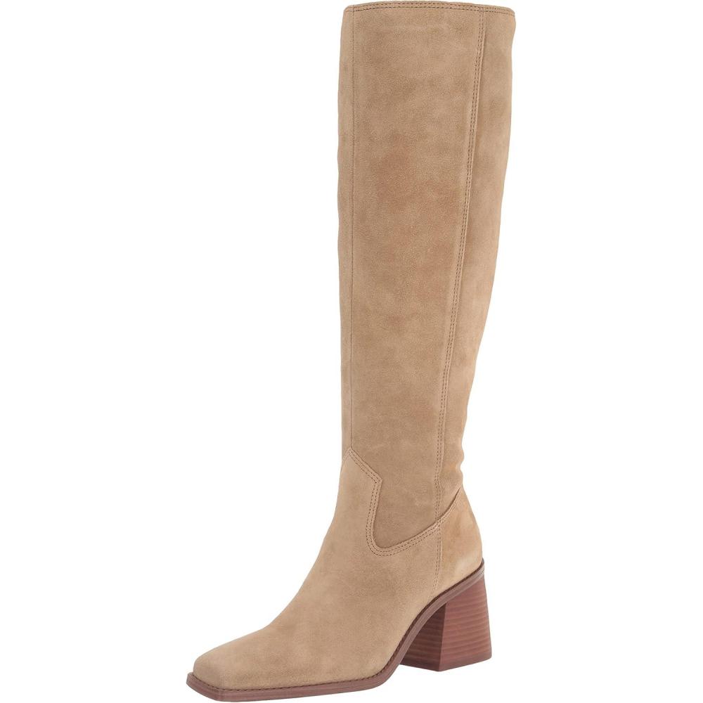 image:imageVince Camuto Womens Sangeti Stacked Heel Knee High Boot FashionTortilla