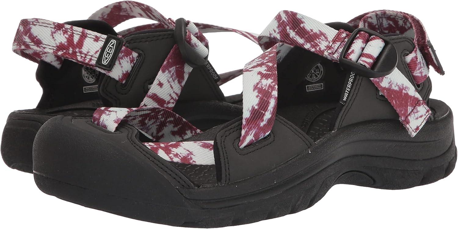 image:imageKEEN Womens Zerraport II SandalBlue GlassBlack