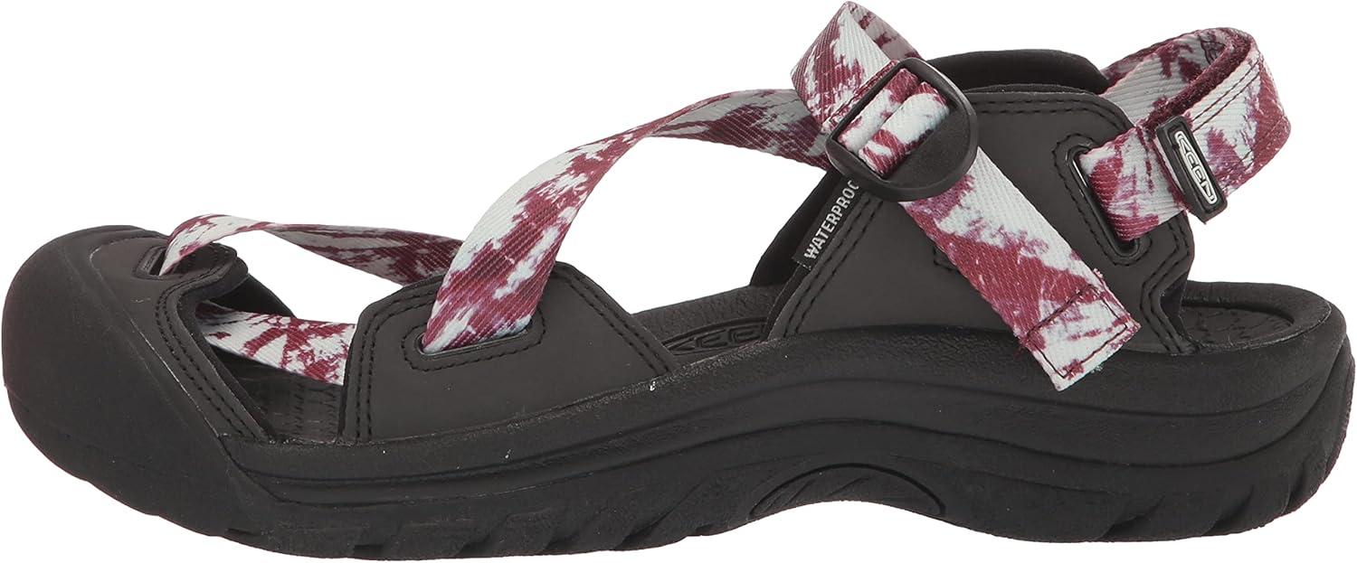 image:imageKEEN Womens Zerraport II SandalBlue GlassBlack