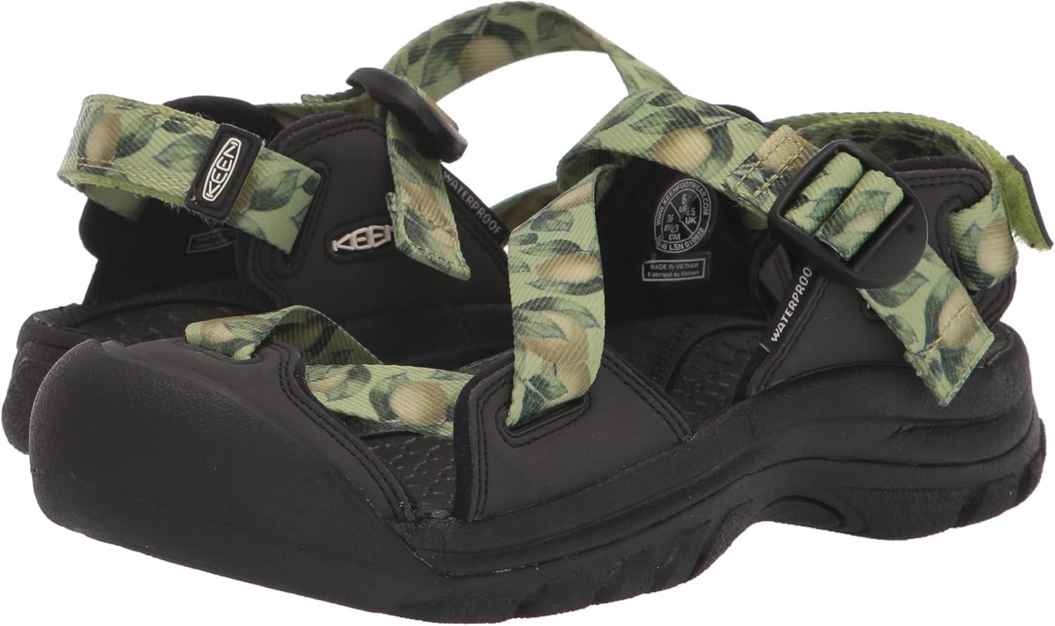 image:imageKEEN Womens Zerraport II SandalTarragonBlack