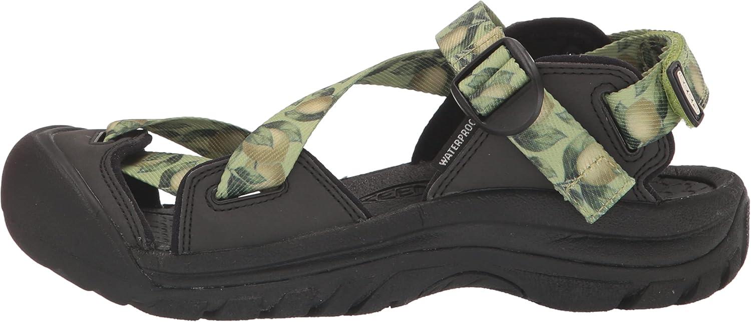 image:imageKEEN Womens Zerraport II SandalTarragonBlack