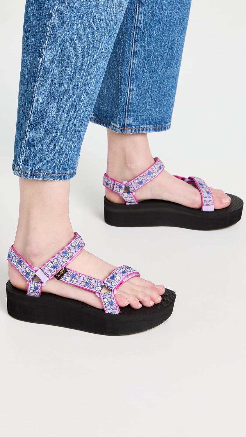 image:imageTeva Womens Flatform Universal SandalButterfly Lilac
