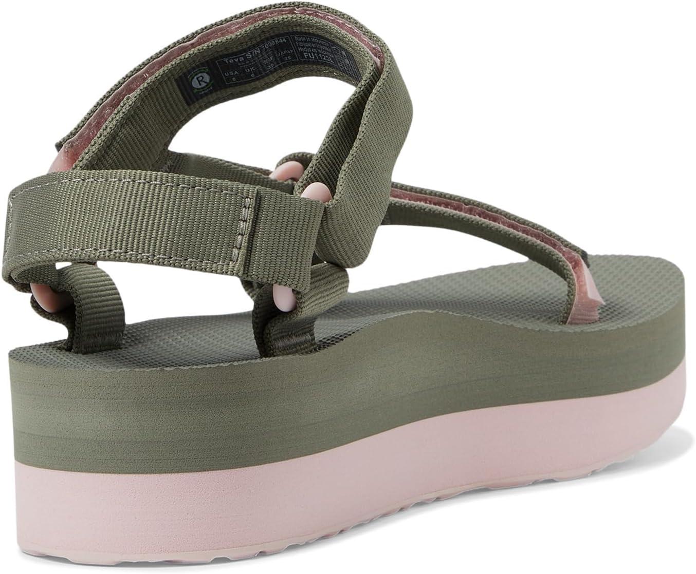 image:imageTeva Womens Flatform Universal SandalOliveWhisper