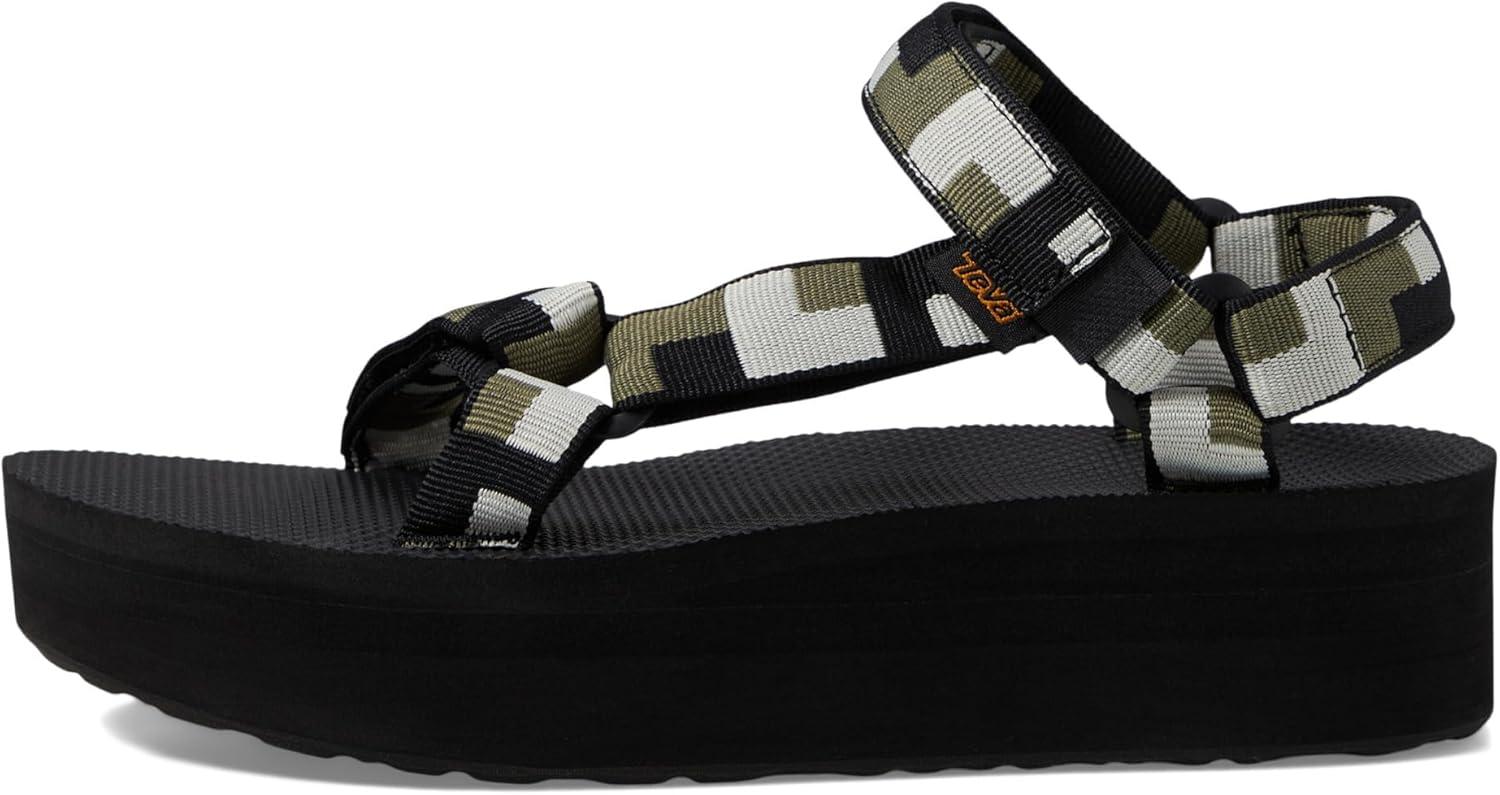 image:imageTeva Womens Flatform Universal SandalRetro Shapes Black