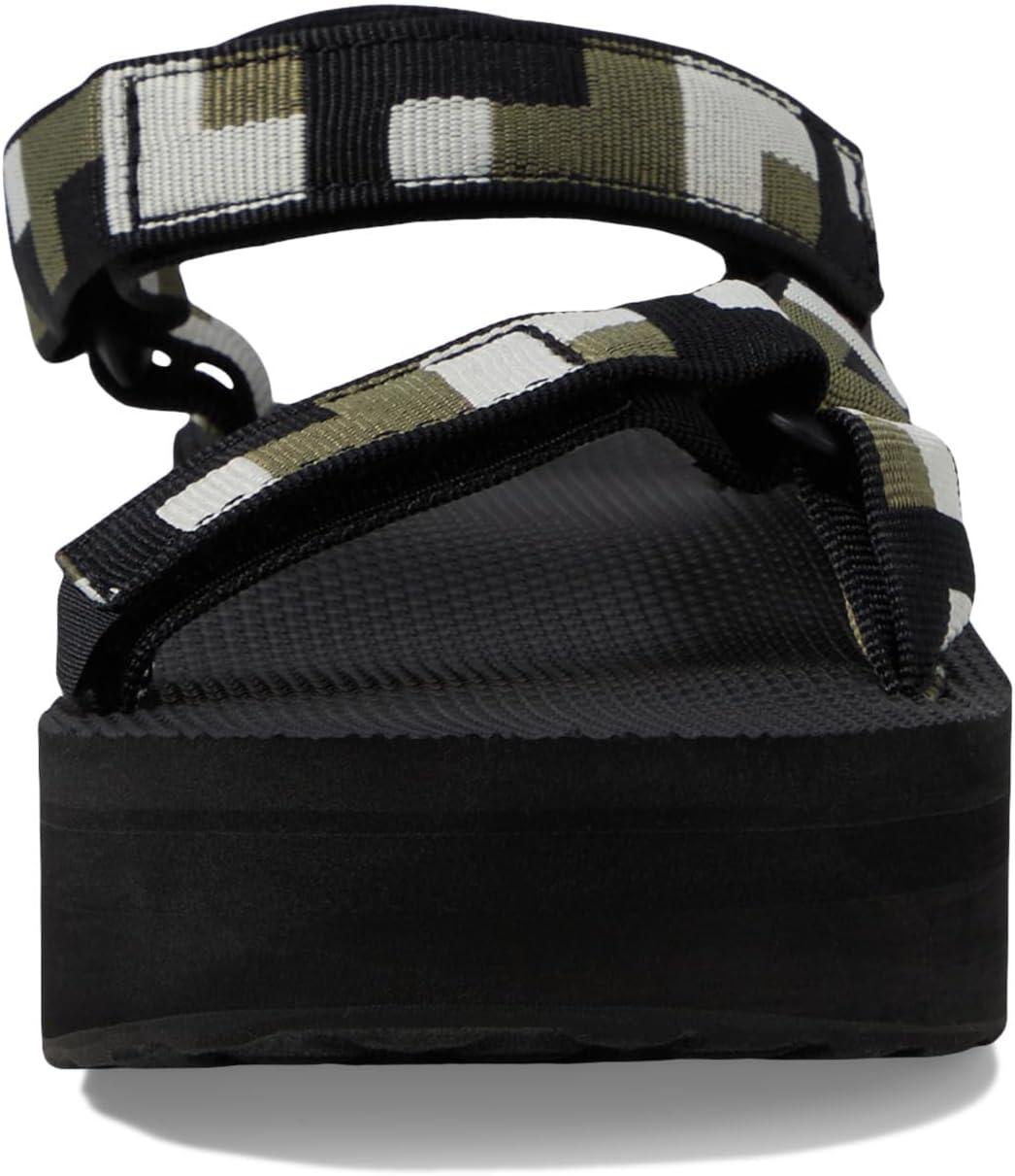 image:imageTeva Womens Flatform Universal SandalRetro Shapes Black