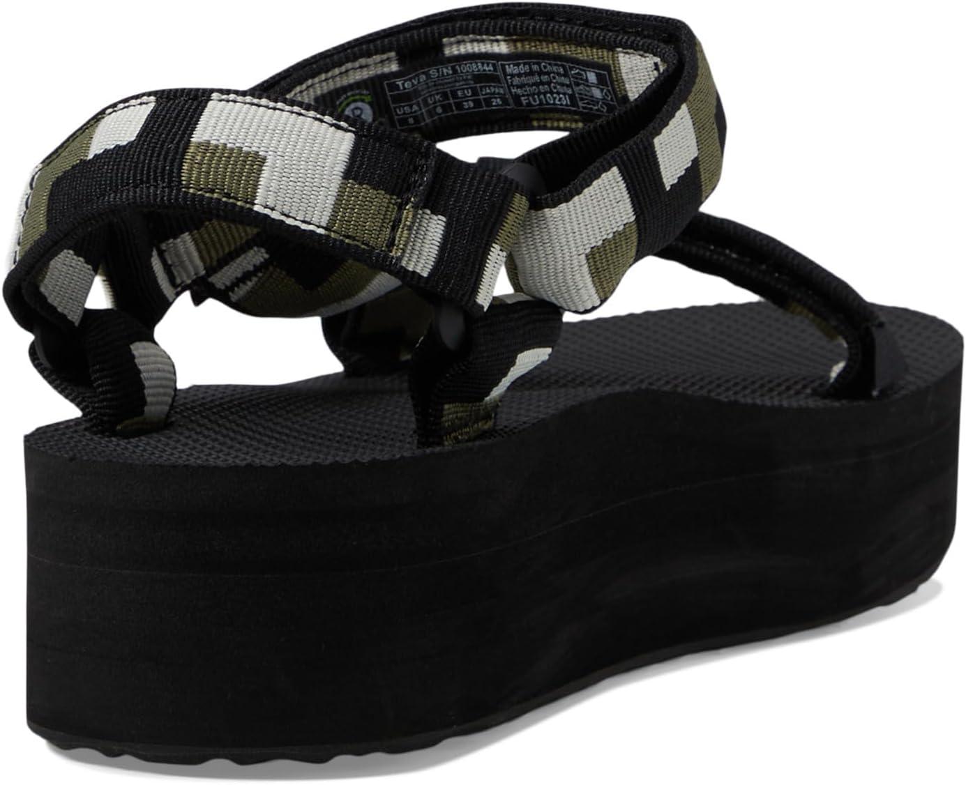 image:imageTeva Womens Flatform Universal SandalRetro Shapes Black