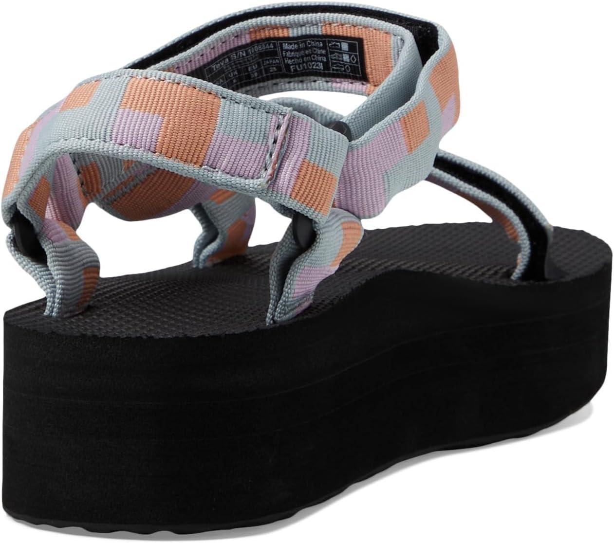 image:imageTeva Womens Flatform Universal SandalRetro Shapes Pearl Blue