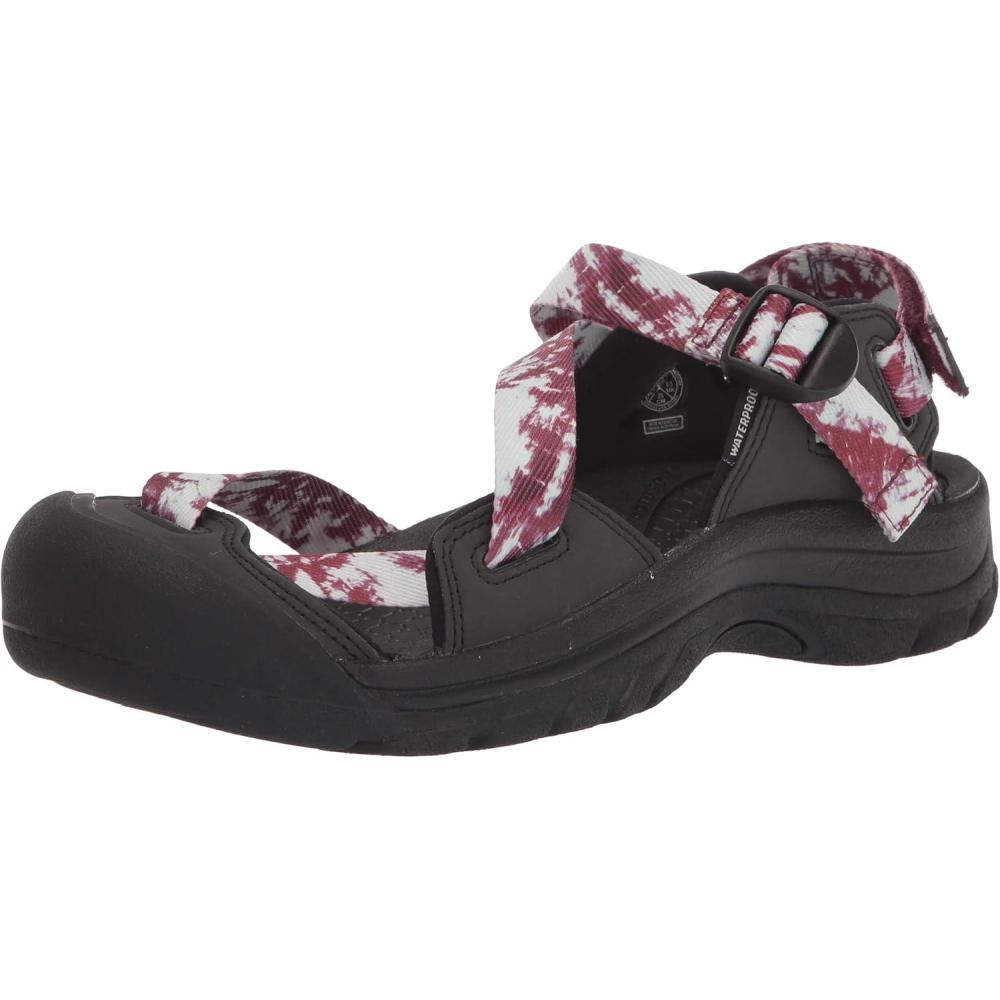 image:imageKEEN Womens Zerraport II SandalBlue GlassBlack