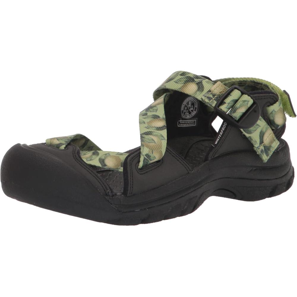 image:imageKEEN Womens Zerraport II SandalTarragonBlack