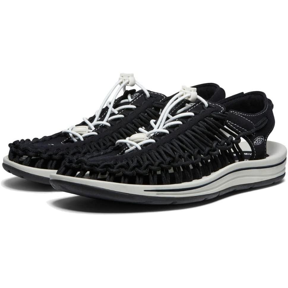 image:imageKEEN mens Uneek Classic Two CordSandalsBlackSilver Birch