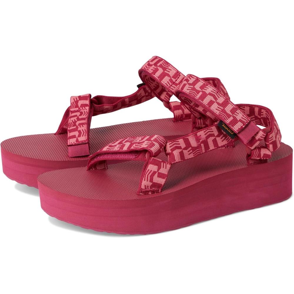 image:imageTeva Womens Flatform Universal SandalGlisten Cherries Jubilee
