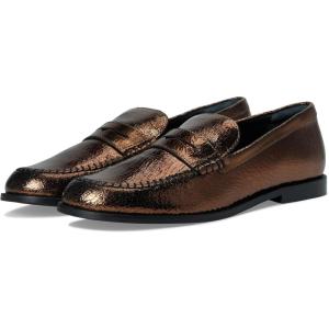 Free People Women’s Blanket Stitch Loafers Contemporary(Bronze Age Metallic)
