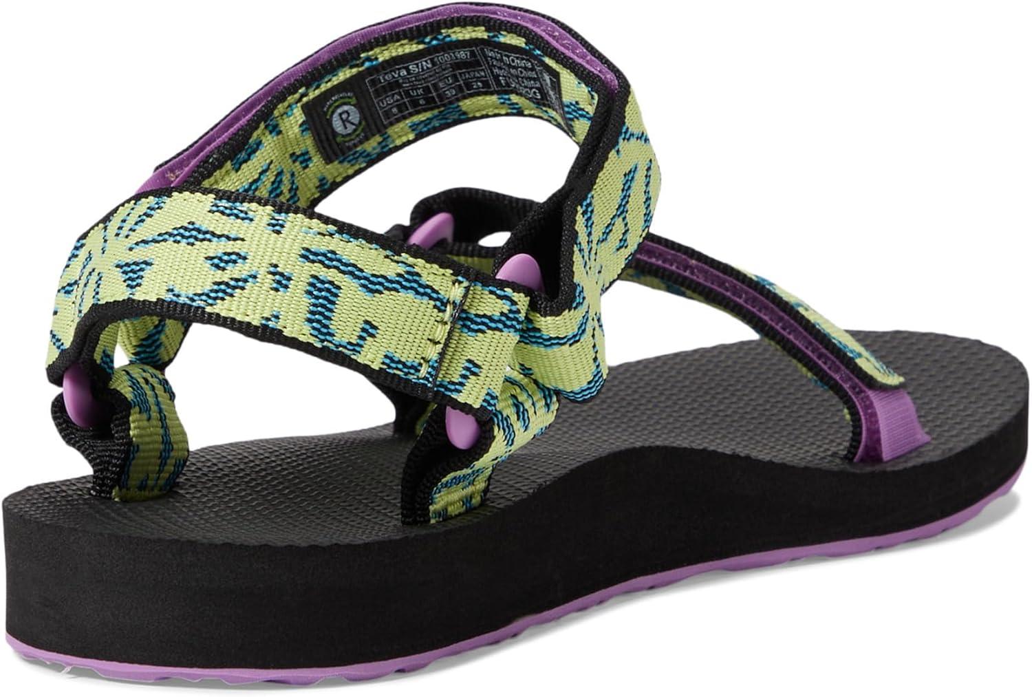 image:imageTeva Womens Original Universal SandalBeach Floral Wild Lime
