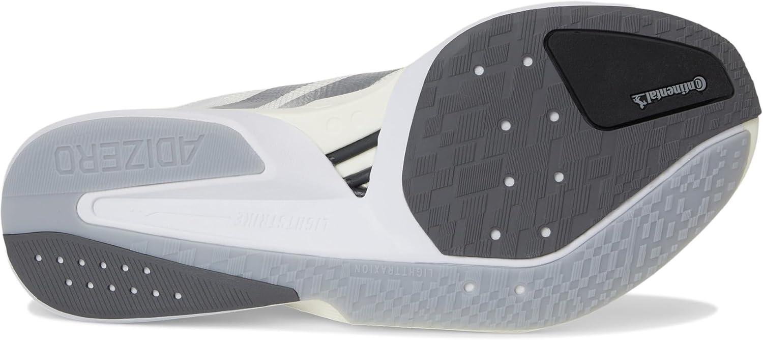image:imageAdidas Womens Adizero Boston 13 Running Shoes WhiteMatte SilverDash Grey 8 B Medium