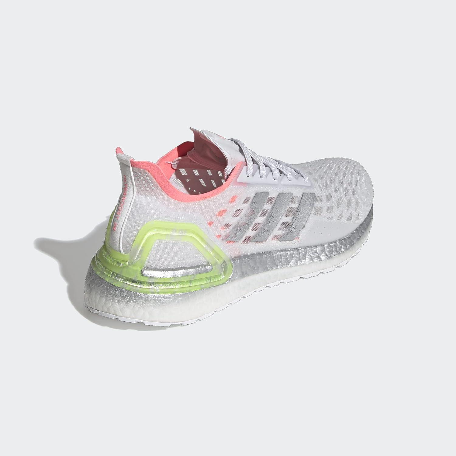 image:imageAdidas Womens Ultraboost 10 DnaSneakerDash GreySilver MetallicLight Flash Red