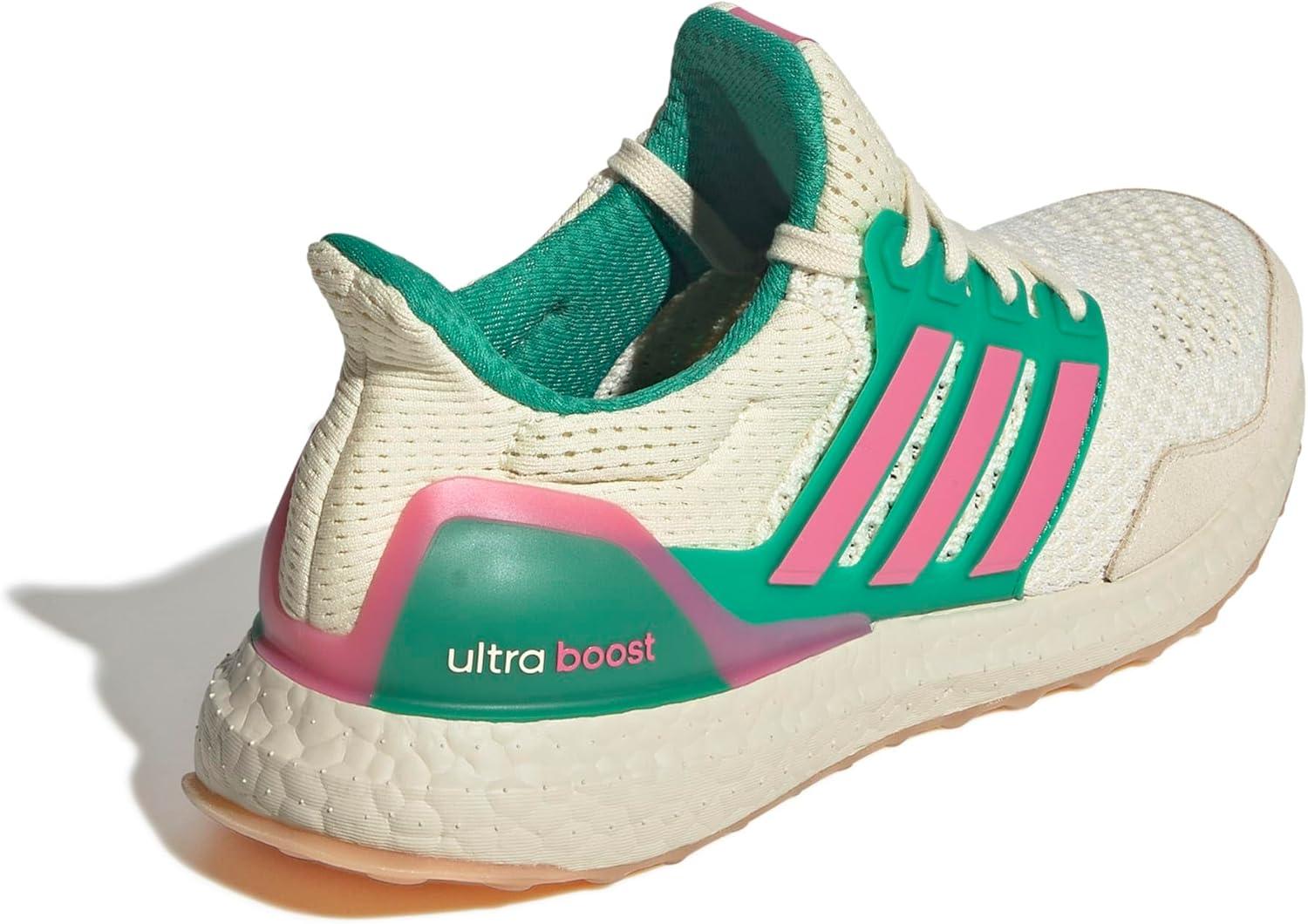 image:imageAdidas Womens Ultraboost 10 DnaSneakerOff WhitePink FusionCourt Green
