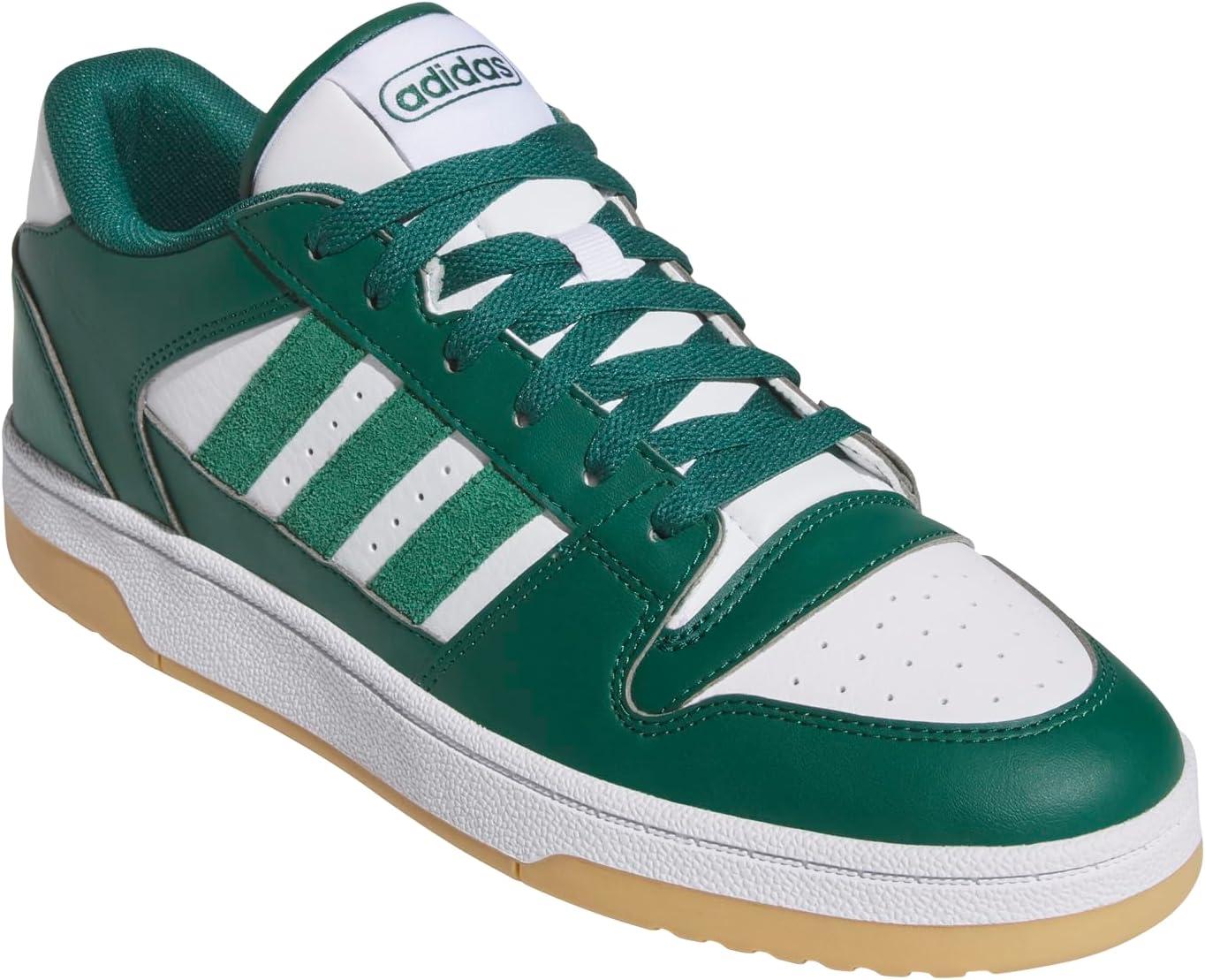 image:imageadidas Mens Break Start ShoesWhiteCollegiate GreenGum